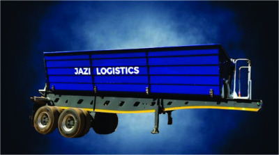 Truck trailer decal