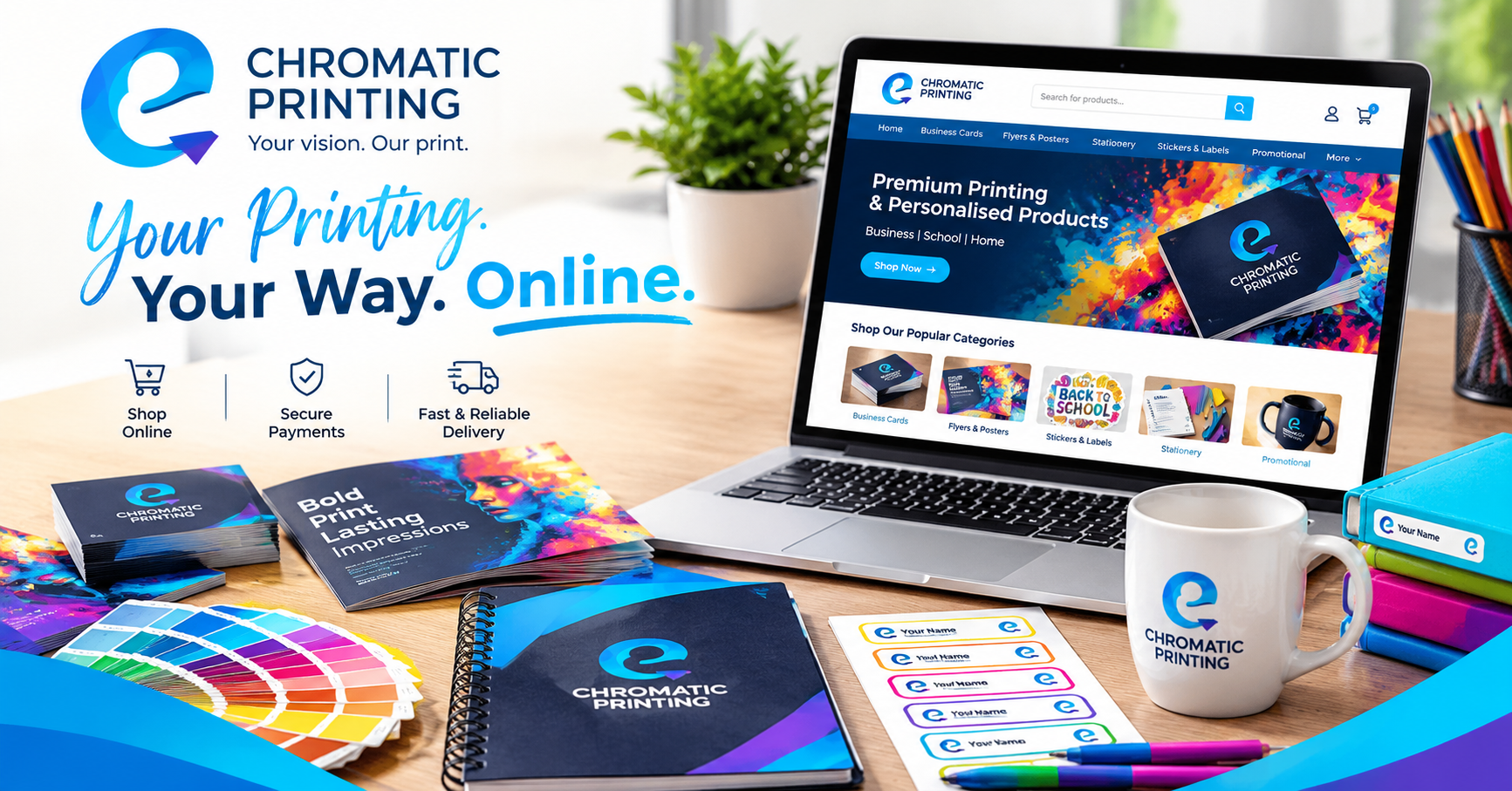 Custom Printing Online Store | Chromatic Printing
